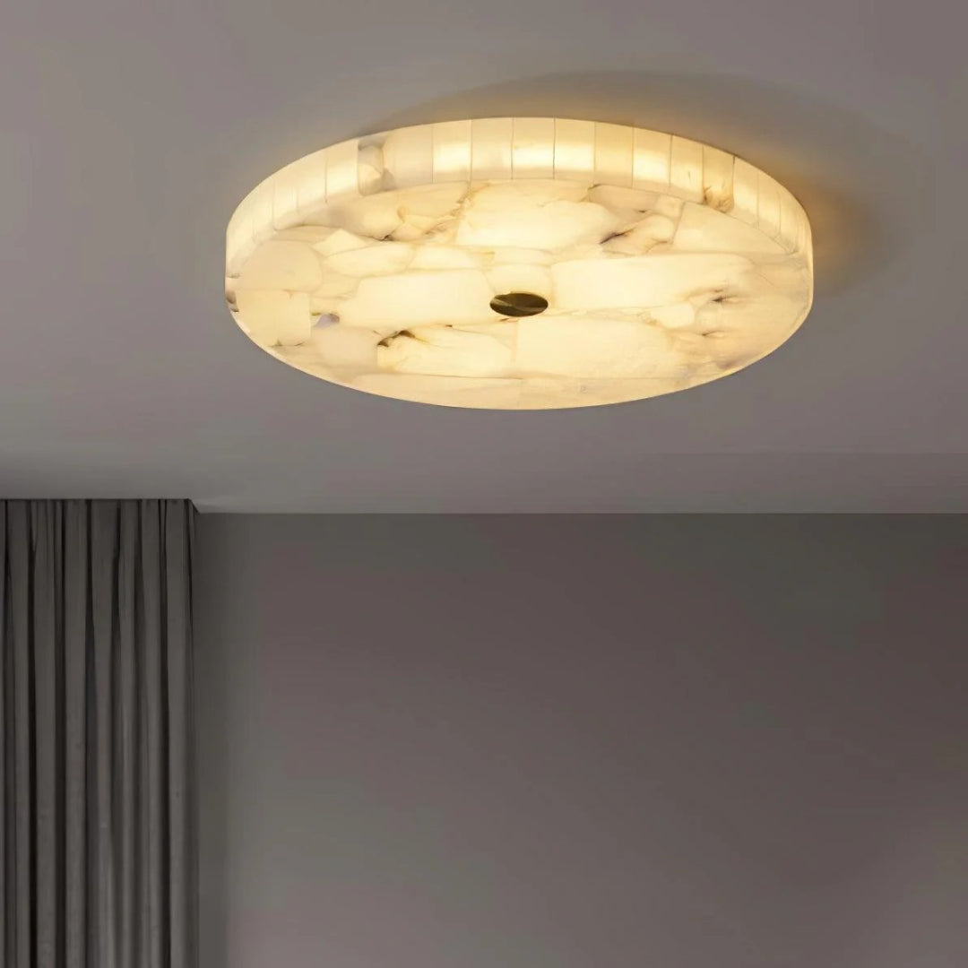 Plafonnier en albâtre