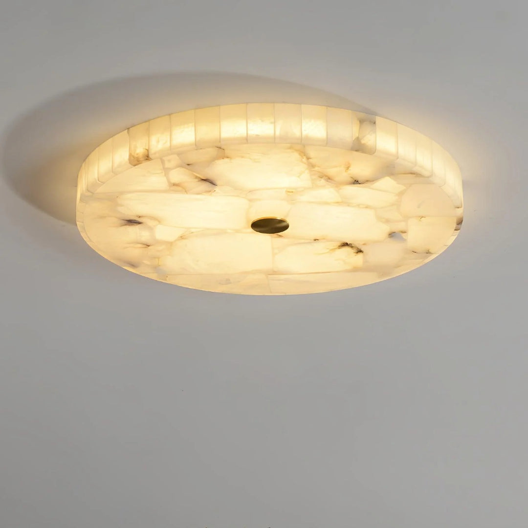 Plafonnier en albâtre