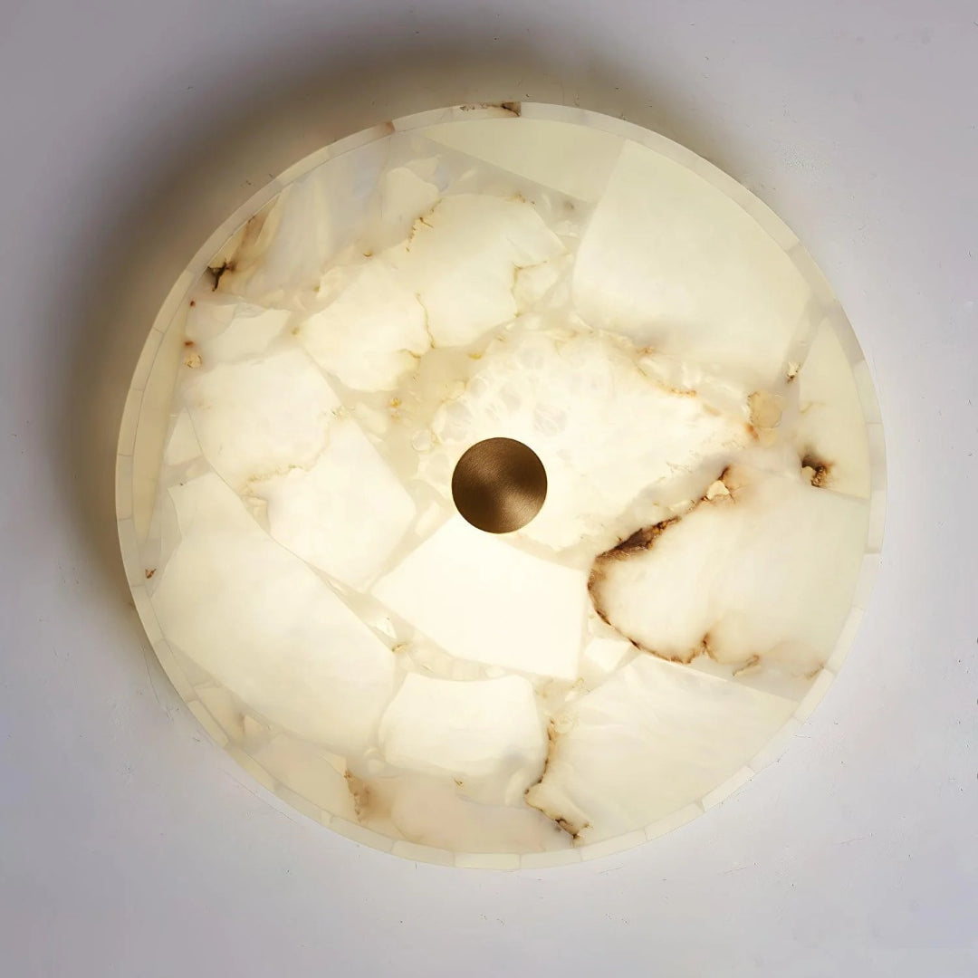 Plafonnier en albâtre