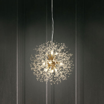 Plafonnier en cristal Sputnik