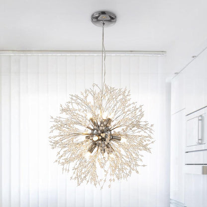 Plafonnier en cristal Sputnik