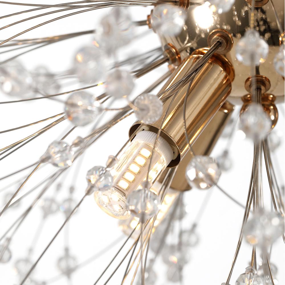 Plafonnier en cristal Sputnik