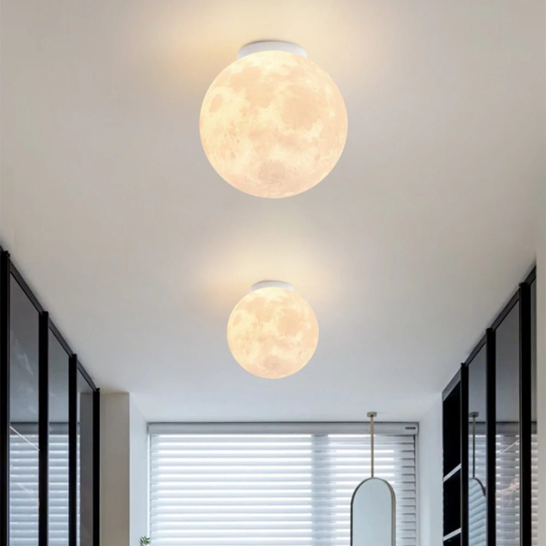 Plafonnier lune