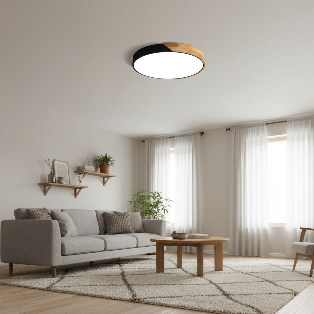 Plafonnier LED rond