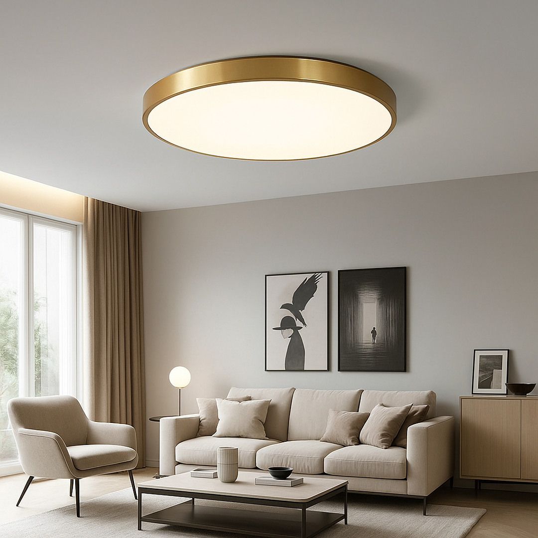 Plafonnier LED rond
