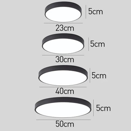 Plafonnier LED rond