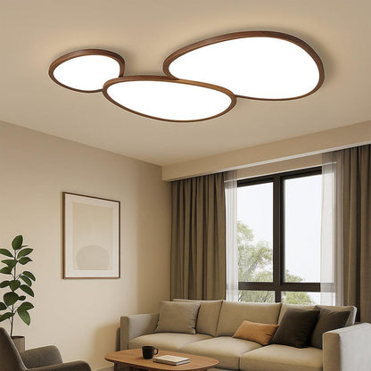 Oval LED ceiling light
