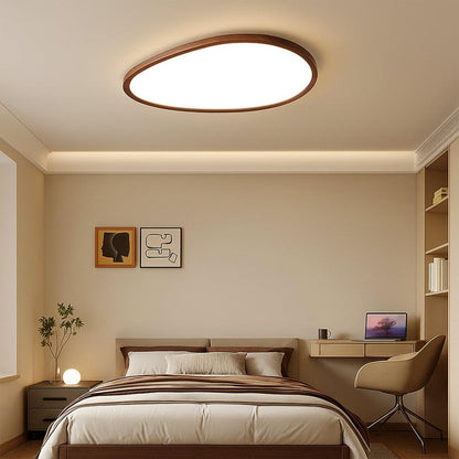 Oval LED ceiling light