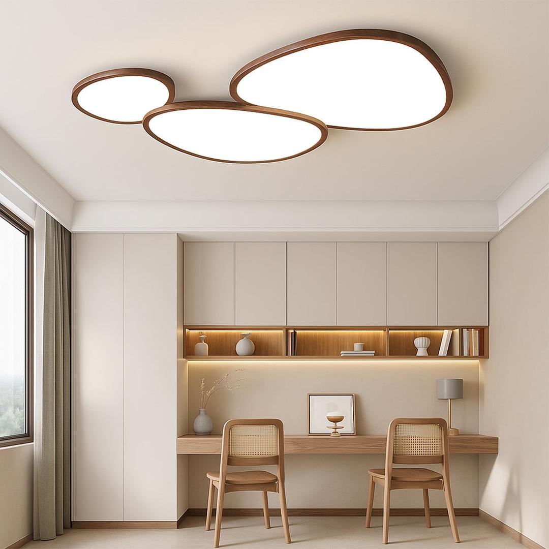 Oval LED ceiling light