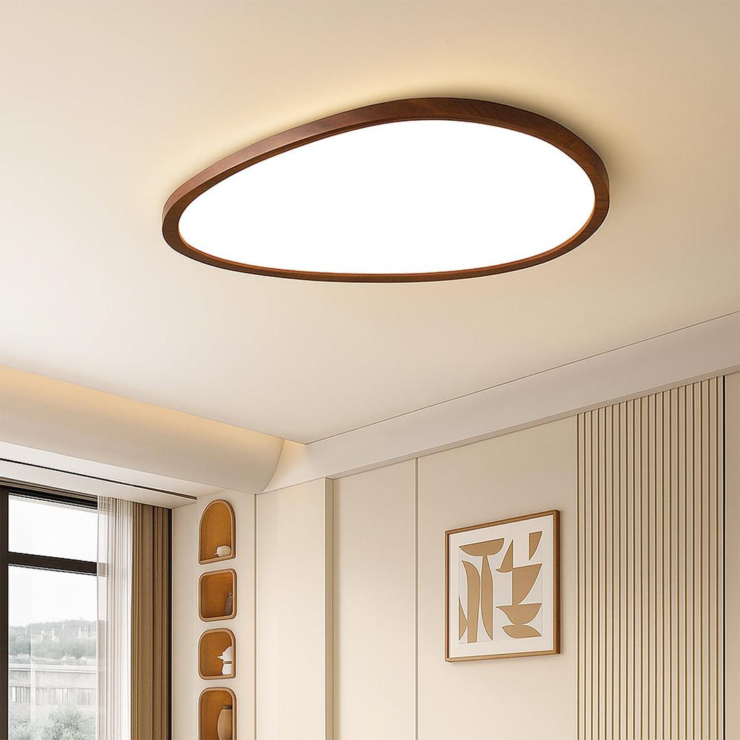 Oval LED ceiling light