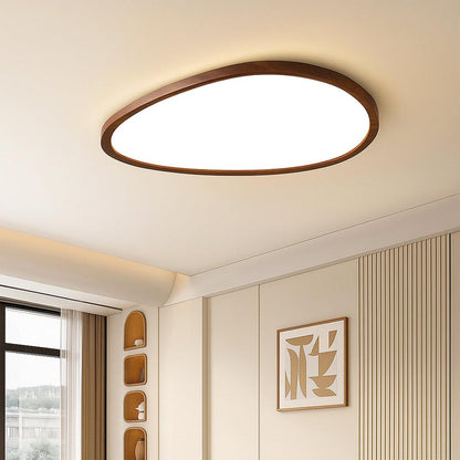 Oval LED ceiling light