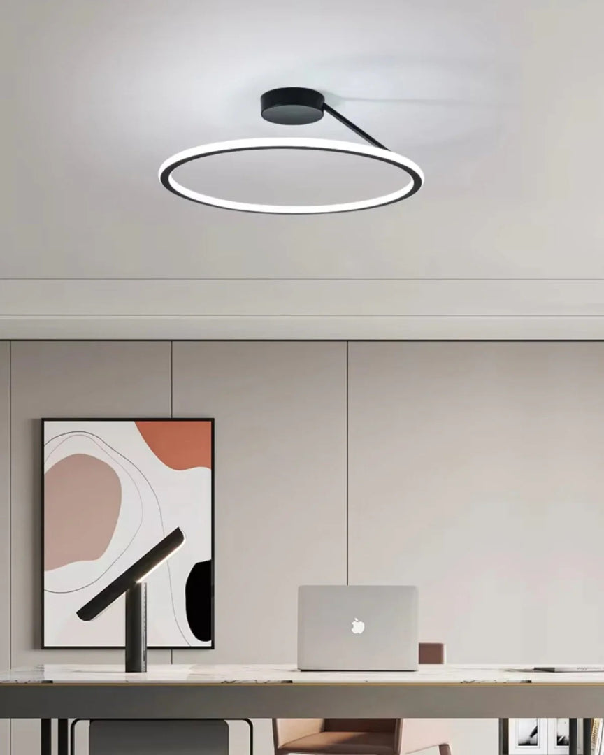 LED ring ceiling light