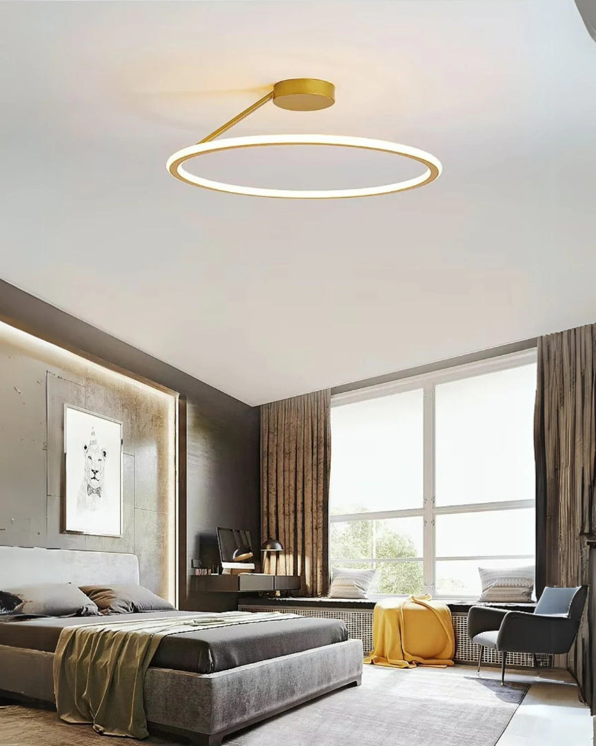 LED ring ceiling light