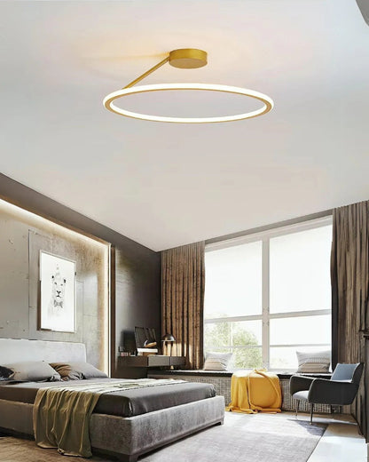 LED ring ceiling light