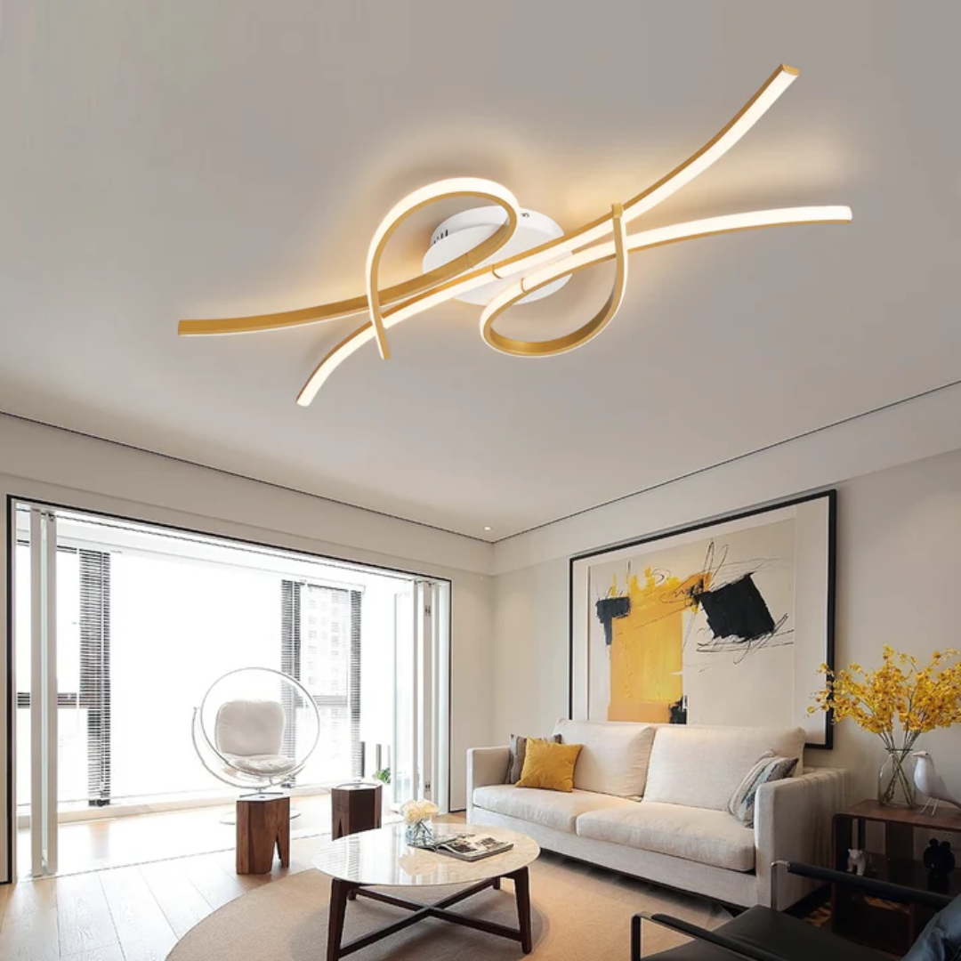 LED ceiling lamp with remote control