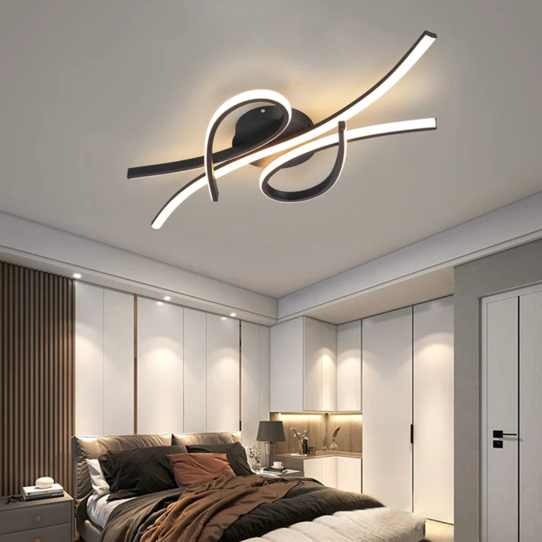 LED ceiling lamp with remote control