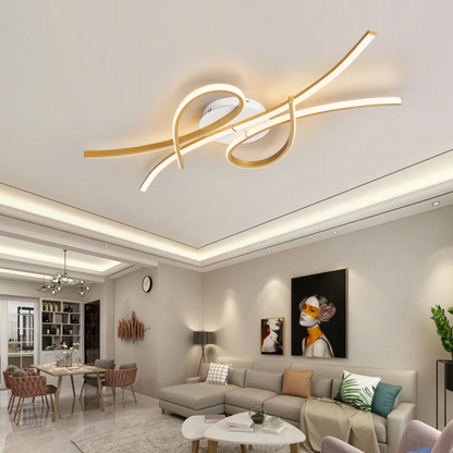 LED ceiling lamp with remote control