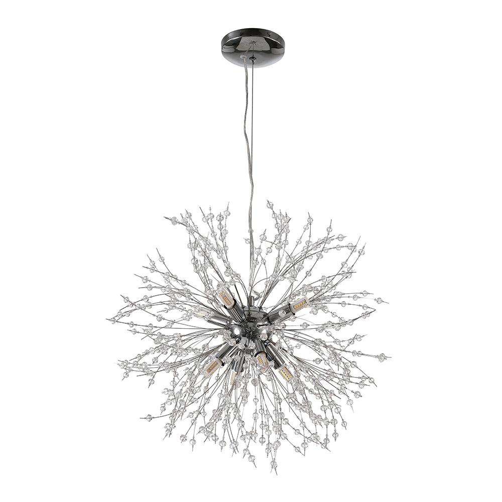 Lampa sufitowa Sputnik kryształowa