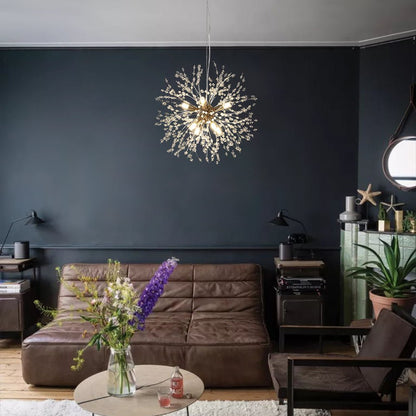 Lampa sufitowa Sputnik kryształowa