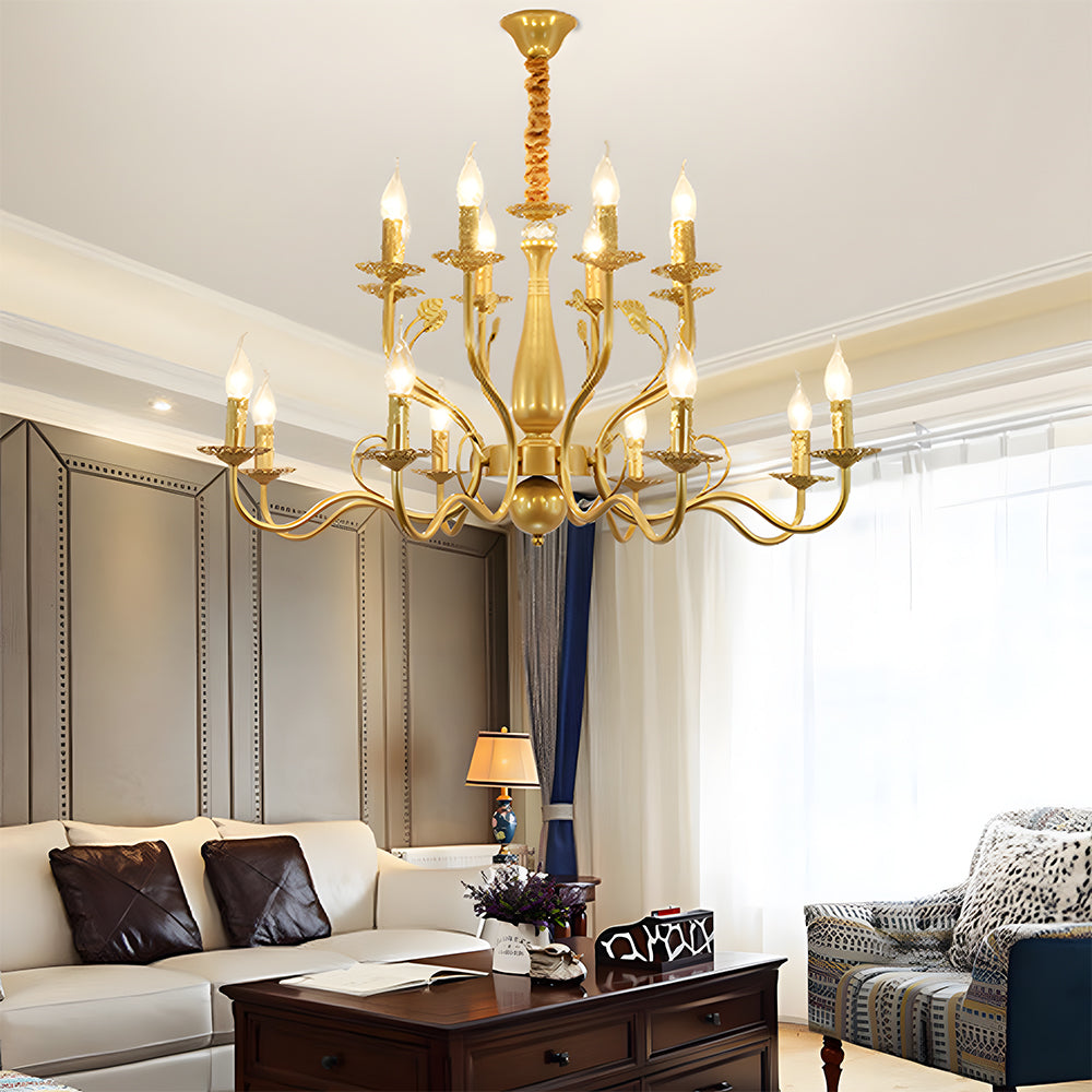 Candle-style ceiling light