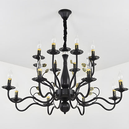 Candle-style ceiling light