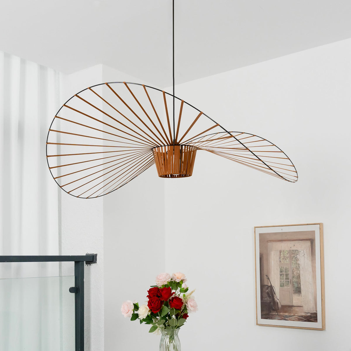 Lampa wisząca ażurowa