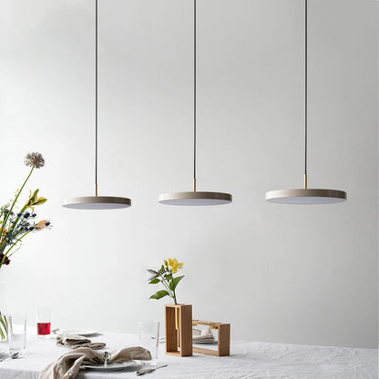 Lampa wisząca dysk LED