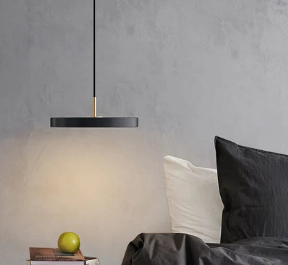 Lampa wisząca dysk LED