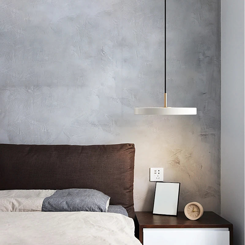 Lampa wisząca dysk LED