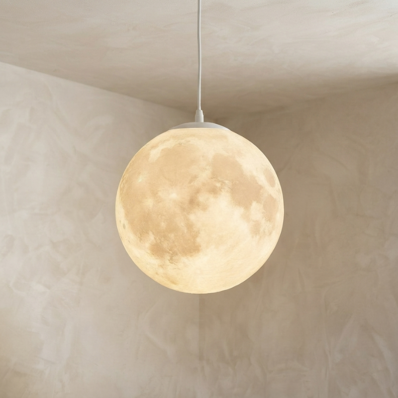 Lampe suspendue lune