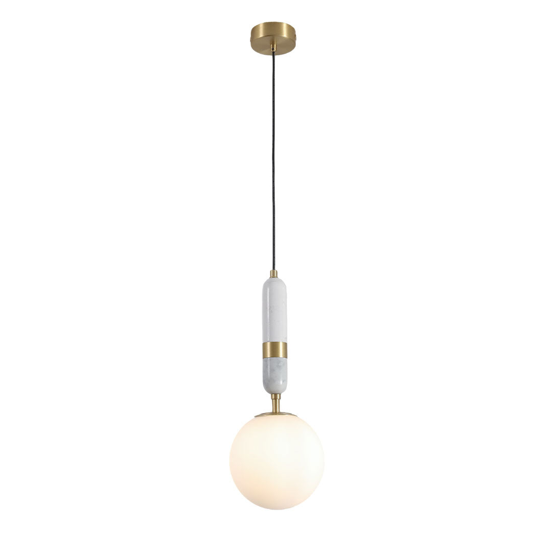 Globe pendant lamp
