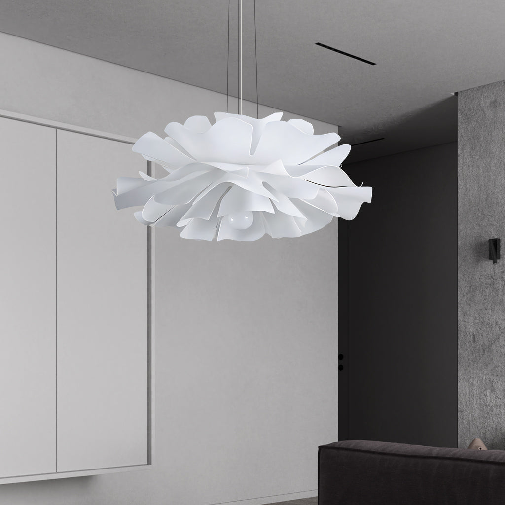 Lotus flower pendant lamp
