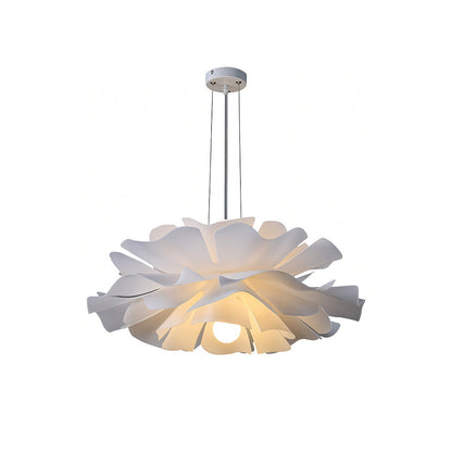 Lotus flower pendant lamp