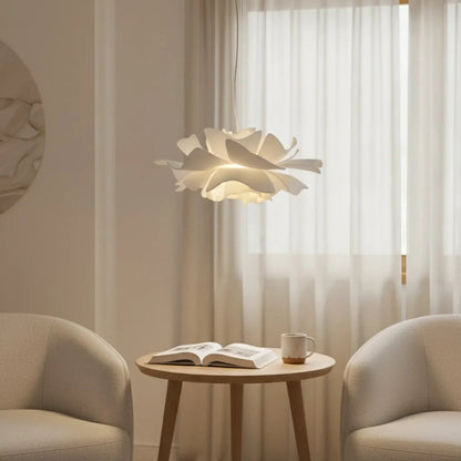 Lotus flower pendant lamp