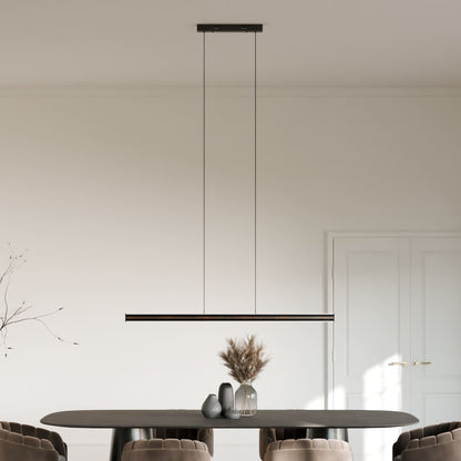 Linear LED pendant light