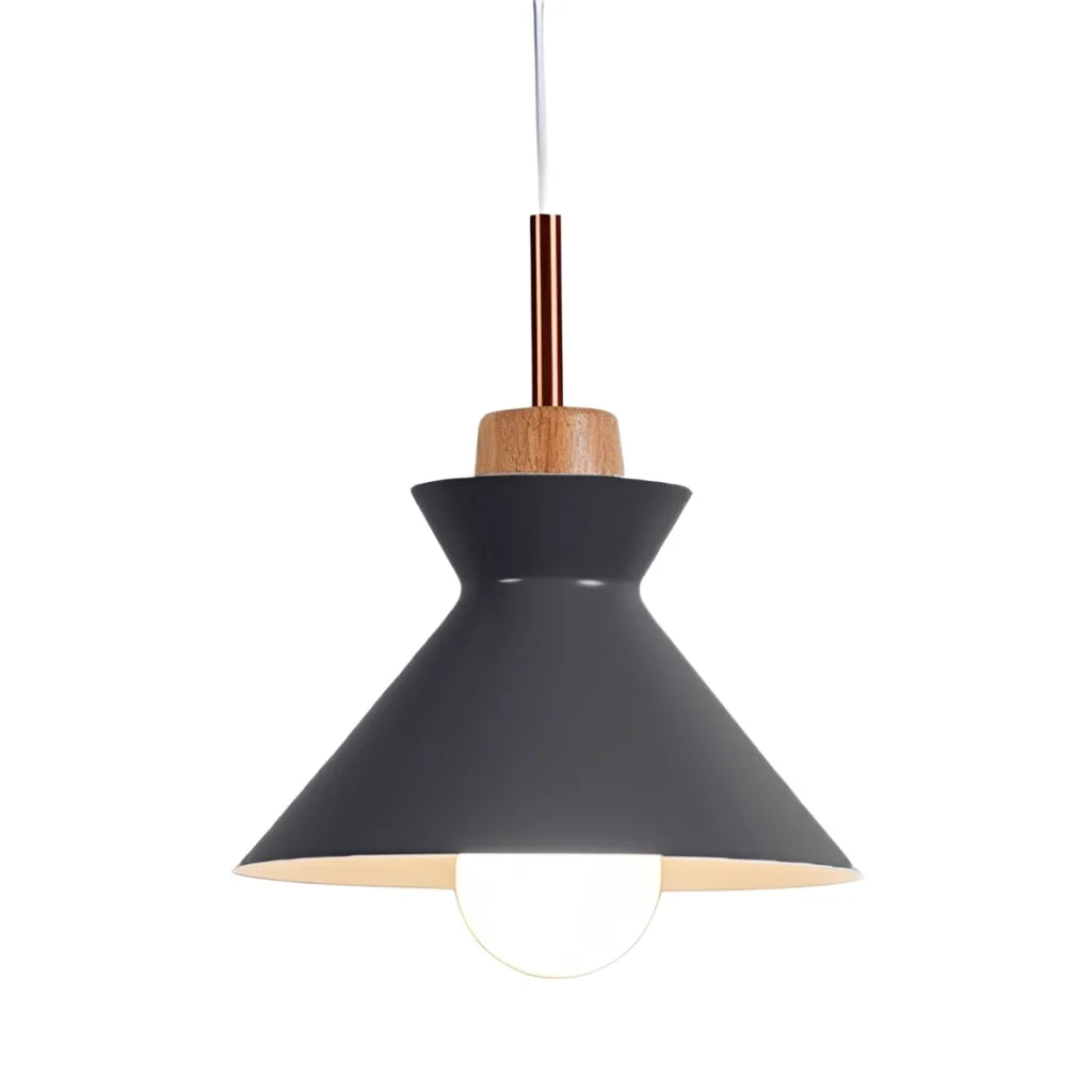 Lampa wisząca metalowa