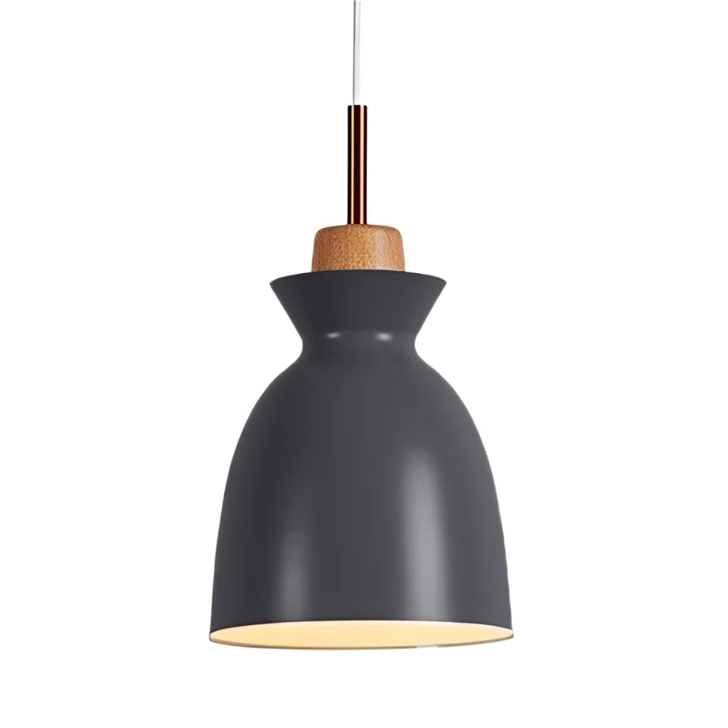 Lampa wisząca metalowa