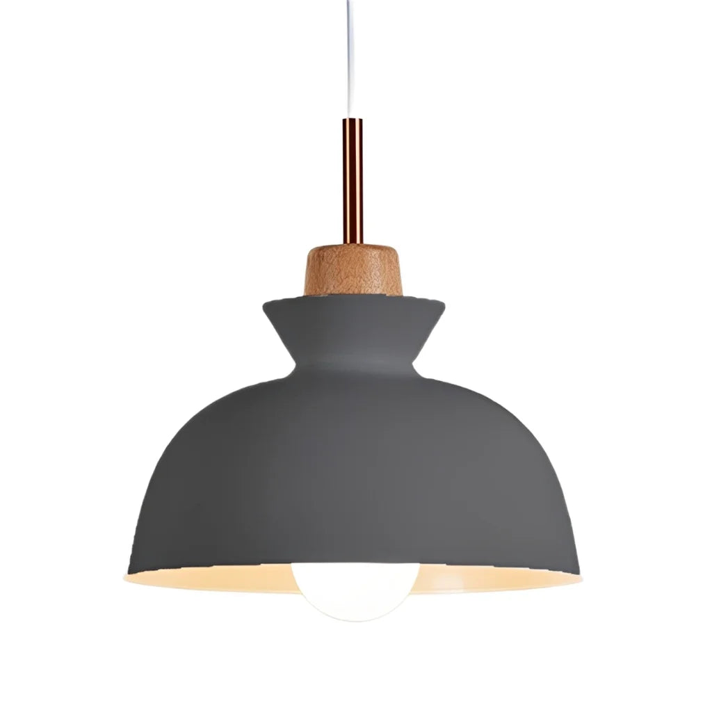 Lampa wisząca metalowa