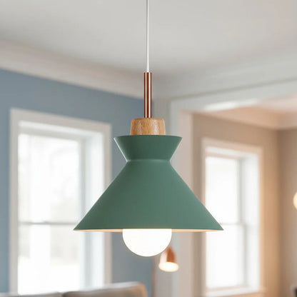 Lampa wisząca metalowa