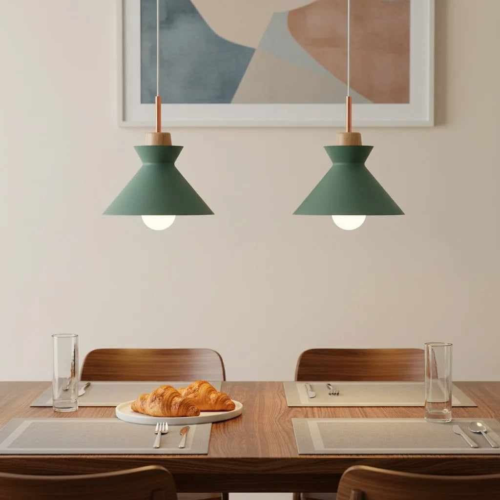 Lampa wisząca metalowa