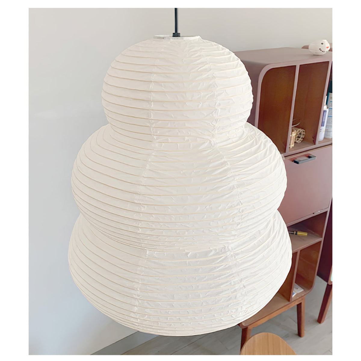 Lampa wisząca papierowa
