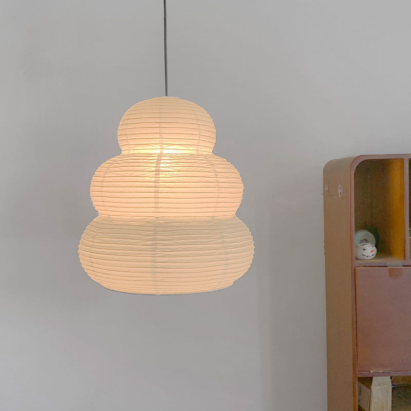 Lampa wisząca papierowa