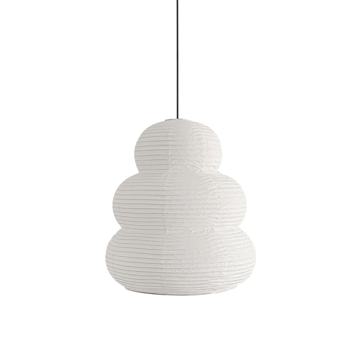 Lampa wisząca papierowa