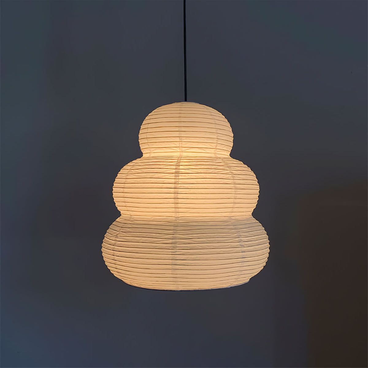 Lampa wisząca papierowa