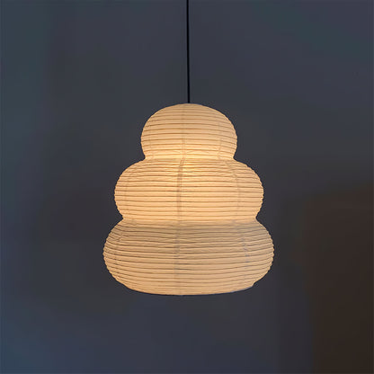 Lampa wisząca papierowa
