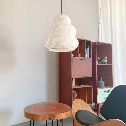 Lampa wisząca papierowa