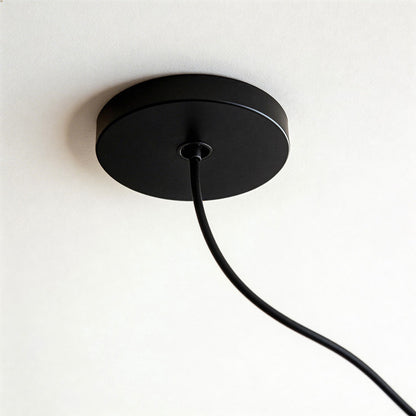 Paper sphere pendant lamp