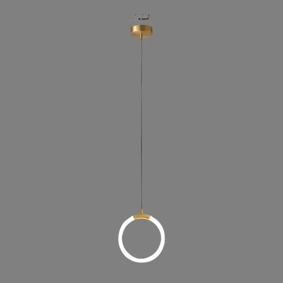 LED ring pendant lamp