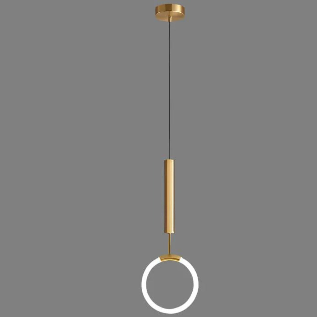 LED ring pendant lamp