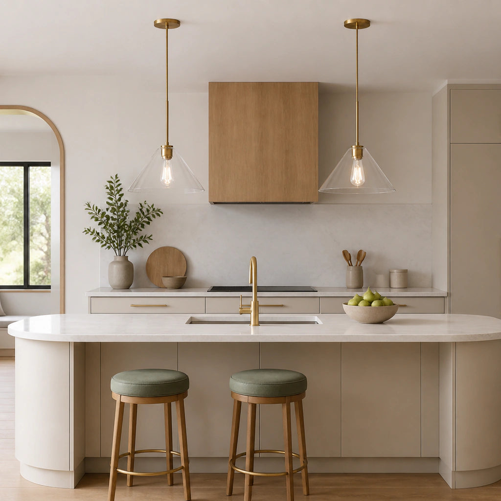 Cone pendant lamp